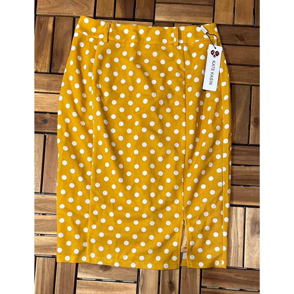 NEW- Medium-Womens Knee Length Elastic Waist Stretchy Bodycon Pencil Skirt